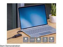 StarTech.Com USB 3.0 To Gigabit Ethernet NIC Network Adapter - Black - View 6