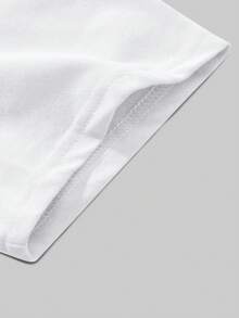 Áo thun tay ngắn dáng rộng in hình cây ăn quả màu đỏ theo phong cách đường phố Mỹ, mẫu áo mùa hè mới. - trắng - Xem 5