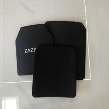 1PC PE Bulletproof Ballistic Panel Vest 10"X12" 11"X14" NIJ IIIA GA3 Stand Alone Plate Lightweight Bullet Proof Shield(Not For Body Armor) - Black - View 6