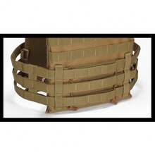 1pc Tactical Airsoft Vest, Molle Breathable JPC Protective Adjustable Modular Chest Rig, Suitable For Slim Figures, Outdoor Training, Tactical Airsoft Vest, Adjustable Modular Paintball Vest, Suitable For Adult Training, Tactical, Soft Air Gun, Paintball, Tactical, SWAT, Assault, Shooting, Pursuit, Outdoor, Carrying Equipment, Vest - Multicolor - View 8
