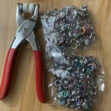 Heavy Duty Stainless Steel Garment Snap Button Pliers, Suitable For Adding Snap Buttons To Clothes, Pressable Snap Maker For Sewing-Free Clothing, Handcraft Clothes, Bedsheets, Shoes Snap Button Installation Tool - Multicolor - View 3