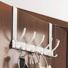 1 Móc Treo Cửa Tiết Kiệm - Không Cần Khoan, Làm Từ Hợp Kim Nhôm Cao Cấp, Dễ Lắp Đặt, Móc Đa Năng, Thích Hợp Cho Phòng Tắm và Phòng Ngủ, Giải Pháp Lưu Trữ Tiện Lợi - Nhiều màu - Xem 19
