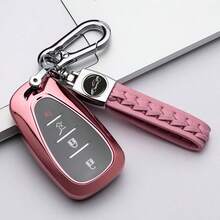 Funda para llavero de coche Chevrolet. Estuche de soporte de llave de TPU de alta gama con llavero, adecuado para llave inteligente Chevrolet, protección de moda para la llave de Chevrolet. - Con llavero - Ver 8