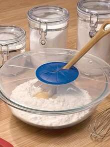 1pc Round Plastic Blender Splash Guard - Splash Cover With Measurement Scale, Oil-Resistant Lid, Easy To Clean Cooking Kitchen Accessory | Transparent Design | Easy To Clean Material - Multicolor - View 9