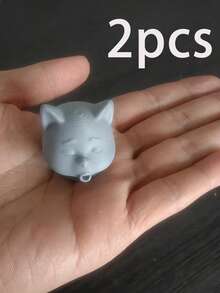 1pc Cat-Shaped Toothpaste Squeezer, Fun Creative Design, Suitable For Bathroom, Essential For Pet Lovers, Make Brushing Teeth More Interesting - Multicolor - View 12