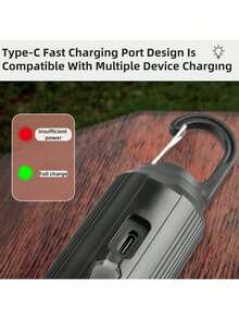 8-Pack Portable Camping Lights| Rechargeable LED Tent Bulbs With Clip Hook| Dual Powered IP65 Waterproof Emergency Lights Camping, Hiking, Fishing, Outdoor Use - Đèn vàng - Xem 6