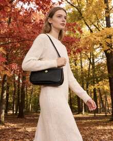 Kate Spade Women Hobo Purses Shoulder Zipper Bag Handbag - 黑色 - 查看 4