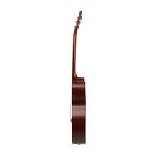 Dreadnought Akustik Gitarre, 1016 mm, Akustische Gitarre Set mit Gigbag, Stimmgerät, Gurt, Stahlsaiten, Plektren, Kapodaster, Palisandergriffbrett, für Erwachsene, Sunburst - 1016 mm - Übersicht 10