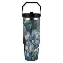 30oz  The Summer Hikaru Died Umbrella - Sharing Schoolmates Stanley Style Tumbler Wrapped Graffiti SGRHO Mug - 白色 - 查看 3
