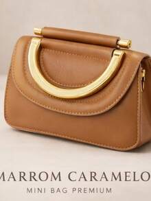 Elegant Premium Women's Handbag – The Touch Of Luxury That Transforms Any Look - Camel - View 3