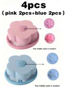 3个/2个/1个洗衣机绒毛过滤器 - 漂浮式绒毛去除器，宠物毛发收集器，可重复使用的家用绒毛过滤器，无需用电，适用于商业清洁，配有洗衣网袋，材质耐用，易于使用，适合家庭洗衣，适合所有用户，送给母亲的礼物，送给女性的礼物 - 彩色 - 查看 22