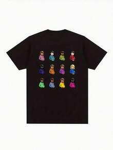 Men Outdoor Tees & Tanks - Black - View 1