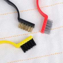 Bộ 5 cọ vệ sinh khe hở nhỏ, cọ chà mạch gạch, cọ vệ sinh nhà vệ sinh, cọ rửa gạch lát phòng tắm, dụng cụ làm sạch khe hẹp, thích hợp sử dụng trong nhà tắm và nhà bếp. - A - Xem 8