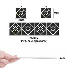 OUTANA Self-Adhesive Non-Deformable Acrylic Mirror Wall Sticker, Fade-Resistant, Suitable For Corridor, Wardrobe, Office, Entrance, Living Room, Bedroom, Dressing Room, Matching Modern Luxury - JMZH30-16 - View 11