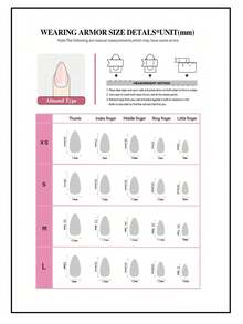 10pcs Handmade Wearable Short Almond Shaped Nail Stickers, 3D Carved, Hand-Painted Polka Dot & Floral Patterns, Luxury Handcrafted Nail Decor, Add Fashionable Touch, Y2K Style, Elegant & Cute, Suitable For Women & Girls, Each Set Includes 1 Nail File & 1 Double-Sided Adhesive - Multicolor - View 7