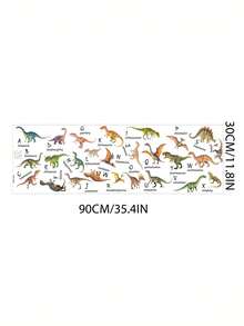Cartoon Dinosaur Wall Decals For Room Decoration Stickers For Living Room Bedroom Easy To Apply Wall Art - Multicolor - View 6