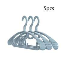 10 件高品质无缝大衣架，防滑衣架，方便家用晾衣钩 - 彩色 - 查看 20