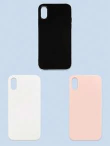 3件裝經典亮面糖果色果凍手機殼，相容 Apple 17、AIR、17PRO、17PROMAX、16promax、16E、17E、14/13、12、11 Pro Max、XS Max、X、XR、8、7、6S、Plus、Mini、GalaxyA13 5G S21 FE5G A15 A21S A34 A12 S21 S25 S26 及其他機型，防震手機殼，適合作為女友、男友或自己的生日禮物 - 彩色 - 查看 22