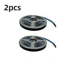 2pcs/Set 6m/236.22in Self-Adhesive Corner Guard Tape | Plastic Edge Protector, No Glue Needed - Easy Tear And Stick Design, Suitable For Tile And Floor Protection, Corner Guards For Living Room, Kitchen, Bathroom - A - View 14
