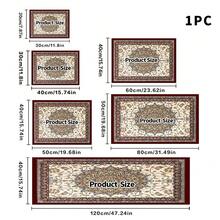 1 pieza Tapete de secado de platos con patrón floral europeo clásico, excelente absorción de agua, adecuado para mesa de comedor y cafetería, almohadilla de drenaje multiusos, regalo para el hogar, decoración de escritorio - XYLSD-94 - Ver 13