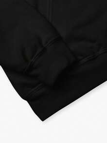 Blusa De Moletom The Negroni Orange Streetwear Premium Casaco Frio Flanelado Quentinho Lançamento - Envio Imediato Outono Inverno - Estampae - Preto - Visão 6