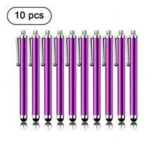 10pcs Aluminum Alloy Touch Screen Stylus Pen - Multicolor - View 22