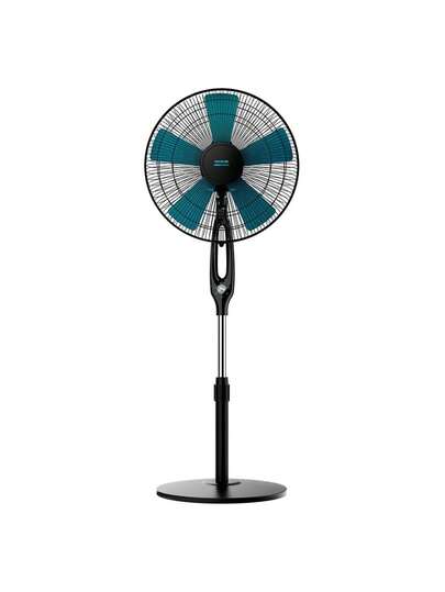  Ventilador de Pie Cecotec EnergySilence 560 Max Smart: Potente Motor 45W, Diámetro de 16", 5 Aspas Aerodinámicas, Control Táctil y Mando a Distancia, Temporizador 12h, Pantalla LED y Oscilación Automática 80º para Máxima Distribución de Aire Fresco