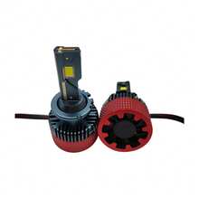 D Series Original LED D1S D3S Headlights D2 D4 Models, 200% Brightness Increase, 100% Illumination Distance Increase, 50% Focus Increase, Easy Installation, 2pcs/Set - Dual-tube D Series - View 5