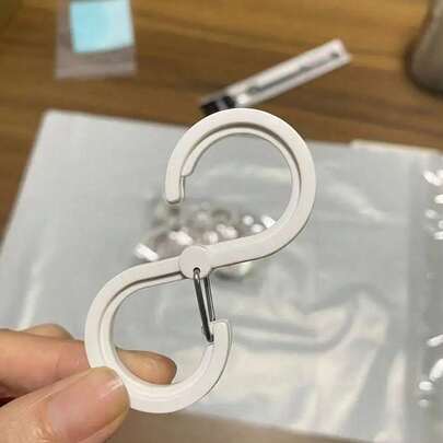 1-20 chiếc móc chữ S bền chắc, 3 màu, cỡ S & M - Móc nhựa chịu lực cao - Giá treo tiết kiệm không gian cho nhà bếp, khách sạn, phòng tắm và tủ quần áo - Chống ăn mòn và gỉ sét.