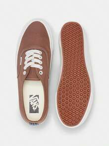 Vans男鞋女鞋Authentic Reissue 44高階系列帆布鞋板鞋休閒鞋VN000CQAC48 - 棕色 - 查看 4