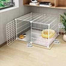Large Cat Cage For Home Indoor Huge Cat Villa Multi-Layer Free Space Cat Tree Luxury Cat House - Multicolor - View 1