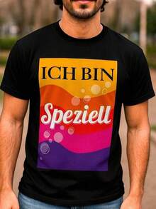 Men's Black T-Shirt, Paulaner Spezi T-Shirt Funny Beer Fan Shirt Gift For Men And Women, Unisex, Holiday Gift, Outdoor Casual Wear, 100% Cotton T-Shirt - 黑色 - 查看 1
