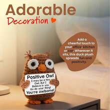 1pc Owl Easter Basket Gift, Suitable For Teenagers, Daughters, Sons, Birthday, Teachers, Mother's Day, Graduation - Emotionally Uplifting Gift For Friends, Mothers, Colleagues - Multicolor - View 5