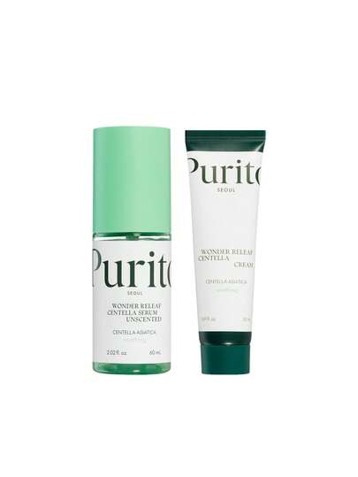 [Bundle] Wonder Releaf Centella Serum Unscented 60 Ml + Cream 50 Ml