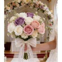 Artificial Silk Flowers Realistic Roses Bouquet Long Stem For Home Wedding Decoration Party ,Artificial Roses,Artificial Flowers, Artificial Roses - Multicolor - View 6