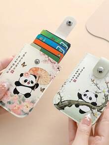 1 chiếc ví đựng thẻ rút gọn, bảo vệ thẻ ID, thẻ ngân hàng, nhiều ngăn, mới, siêu mỏng, nhỏ gọn. - Nhiều màu - Xem 2