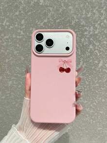 Bộ 2 ốp lưng điện thoại bảo vệ với thiết kế hình quả anh đào và nơ, tương thích với các dòng điện thoại Apple 13, 11/11 Pro Max/11 Pro, 12/12 Pro/12 Pro Max, 13/13 Pro/13 Pro Max, 14/14 Pro/14 Pro Max, 15/15 Pro Max/15 Pro, 16/16 Pro/16 Pro Max, Phụ kiện điện thoại, Giao hàng nhanh - Nhiều màu - Xem 7