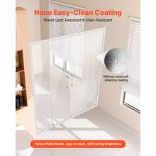 Shower Room & Door - 1469–1499 X 1778 mm Chrom - View 3