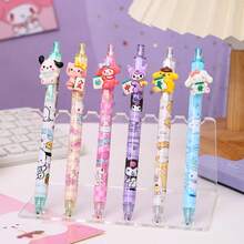 SANRIO [Sản phẩm bán chạy nhất] 36 bút bi kẹp dễ thương, mực đen 0.5mm, viết trơn tru, văn phòng phẩm & đồ dùng văn phòng, quà tặng đặc biệt, mùa tựu trường. - Nhiều màu - Xem 2
