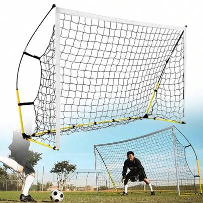 12ft X 6ft Pop Up Football Goal PORTABLE TRAINING Garden Goals With Bag Quick Set