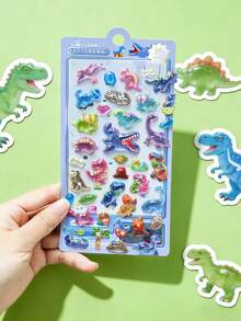 Những miếng dán khủng long 3D nổi này có kết cấu ba chiều độc đáo, phồng lên và có nhiều hình dạng khủng long khác nhau, bao gồm cả Tyrannosaurus và Brachiosaurus! Chúng lấp lánh với những chi tiết trang trí đầy màu sắc như đá quý, không thấm nước và chống mài mòn mà không để lại cặn keo, rất thích hợp cho sổ tay, đồ chơi và các dự án văn phòng phẩm tự làm của trẻ em, kết hợp giá trị giáo dục với vẻ dễ thương đáng yêu! - Nhiều màu - Xem 10