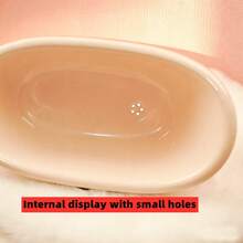 1:12 Scale Miniature Iron Art Bathtub, Handmade, Not Toy, Modern Style Suitable For Doll House Furniture, Model House Accessories, Bathroom Decor, Collection, Micro Landscape Photography, Suitable For Boys And Girls DIY, Seasonal And Holiday Gift - Tub - View 7