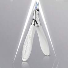 1pc White Professional Multi-Function Nail Clipper, Suitable For Ingrown Toenails, Thick/Hard Toenails, Classic Style - White - View 2