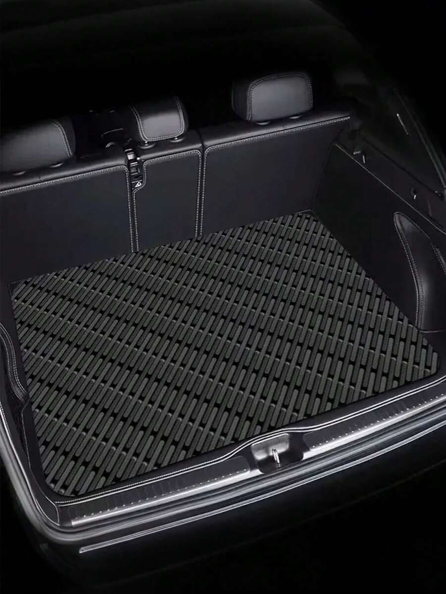 1件100x75厘米通用汽车后备箱垫/户外野餐毯，图案设计，防水耐用，适用于SUV、卡车、轿车，保护汽车内饰并保持清洁