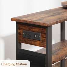 Office Desk - Brown - View 8