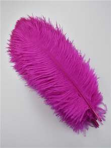 5pcs 12-14 Inch Colorful Artificial Ostrich Feathers, Handmade Crafts, Wedding Decor, Tabletop Centerpiece, Carnival Decoration - 5pcs 30.35cm Ostrich Feathers - View 12