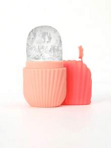 1个硅胶六孔冰球模具，适用于制作威士忌冰块、珍珠奶茶、饮料等，耐热易脱模，可重复使用，一次制作6个冰球 - 彩色 - 查看 6