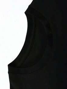 Camiseta impresa Anti Social Club de algodón de doble cara, adecuada para uso diario, ropa casual de verano, ligeramente elástica, transpirable, deportes al aire libre, camiseta de regalo, regalo de vacaciones, regalo perfecto. - Negro - Ver 3