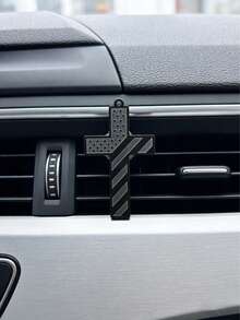 十字形通风口夹，复古星形十字汽车内饰配件，汽车香氛夹装饰 - A - 查看 5