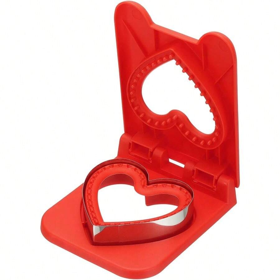 Sandwich Maker Sandwich Cutter, Heart Cookie Cutters Suitable For Lunch And Bento Box, - Multicolor - View 1